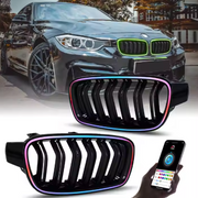 RGB LED Front Grille for BMW 3 Series M3 F30 F35 - RGB product image 1
